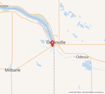 Map of 57216, South Dakota