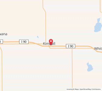 Map of 57355, South Dakota