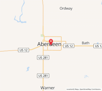 Map of 57401, South Dakota