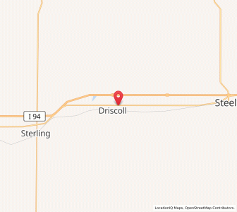 Map of 58532, North Dakota