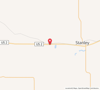 Map of 58776, North Dakota