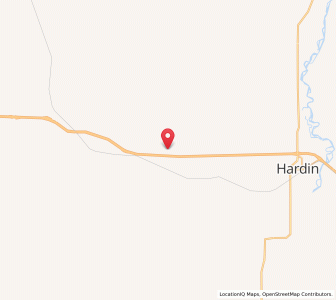 Map of 59034, Montana