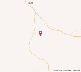 Map of 59412, Montana