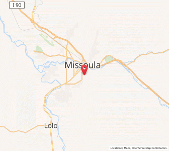 Map of 59801, Montana