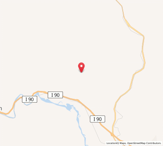 Map of 59834, Montana