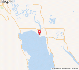 Map of 59932, Montana