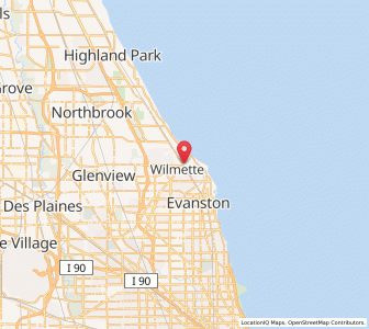 Map of 60043, Illinois