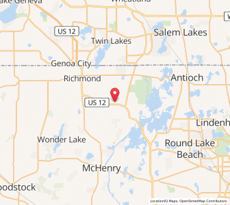 Map of 60081, Illinois