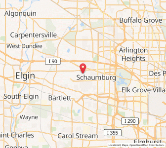 Map of 60169, Illinois