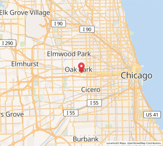 Map of 60304, Illinois