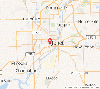 Map of 60433, Illinois