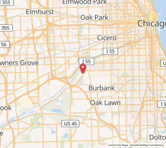 Map of 60501, Illinois