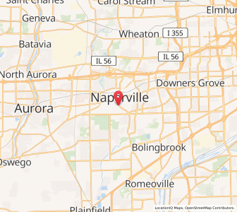 Map of 60564, Illinois