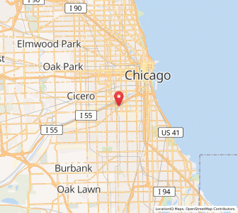 Map of 60633, Illinois