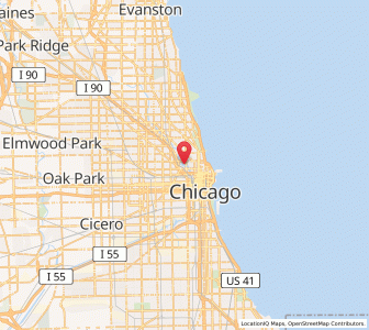 Map of 60642, Illinois