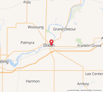 Map of 61021, Illinois