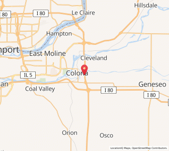 Map of 61241, Illinois