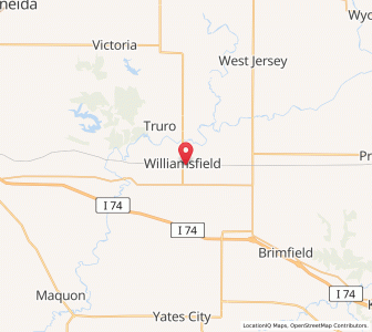 Map of 61489, Illinois