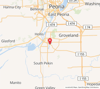Map of 61554, Illinois
