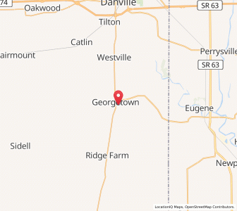 Map of 61846, Illinois