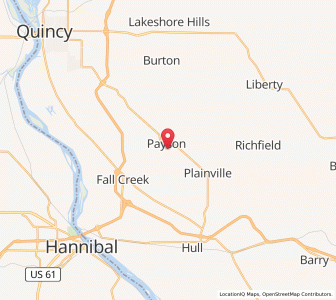 Map of 62360, Illinois