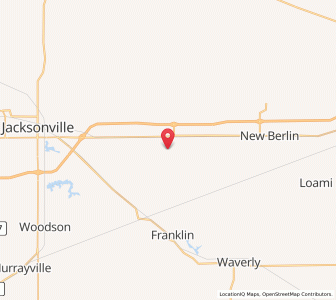 Map of 62601, Illinois