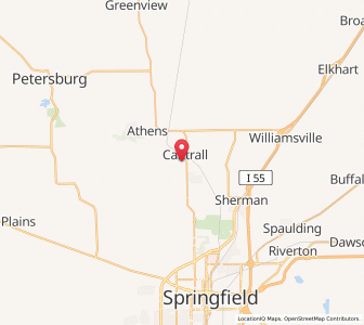 Map of 62625, Illinois