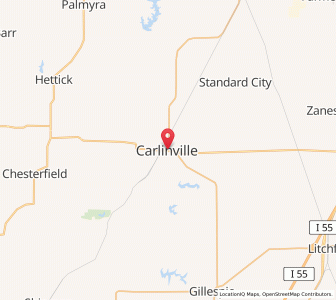 Map of 62626, Illinois