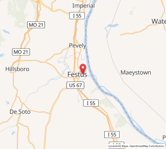 Map of 63019, Missouri