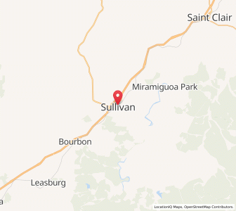 Map of 63080, Missouri