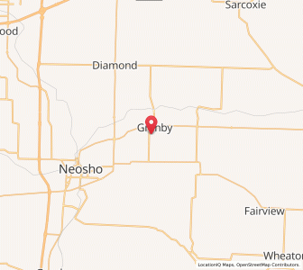 Map of 64844, Missouri