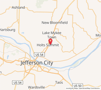 Map of 65043, Missouri