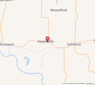 Map of 65261, Missouri