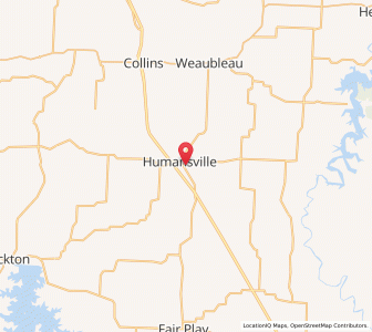 Map of 65674, Missouri