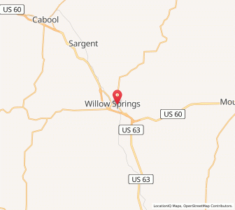 Map of 65793, Missouri