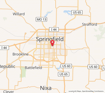 Map of 65807, Missouri