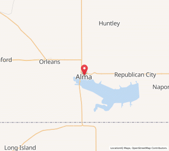 Map of 68920, Nebraska