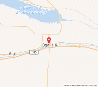 Map of 69153, Nebraska
