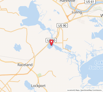 Map of 70030, Louisiana