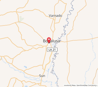 Map of 70427, Louisiana