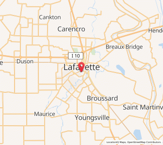 Map of 70506, Louisiana