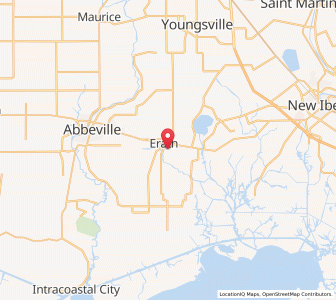 Map of 70533, Louisiana