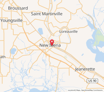 Map of 70563, Louisiana