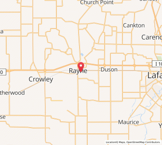 Map of 70578, Louisiana