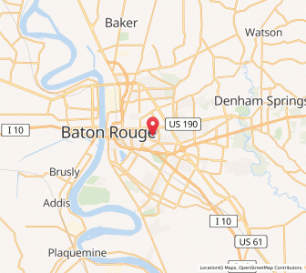 Map of 70802, Louisiana