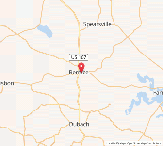 Map of 71222, Louisiana
