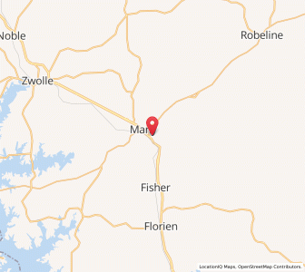 Map of 71449, Louisiana