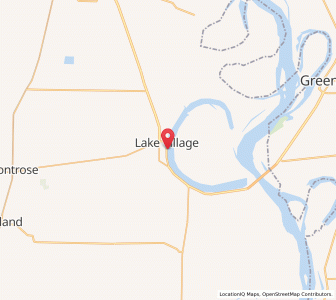 Map of 71653, Arkansas