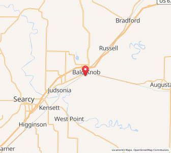 Map of 72010, Arkansas