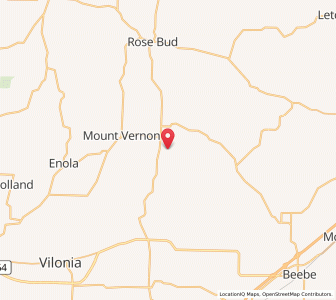 Map of 72136, Arkansas